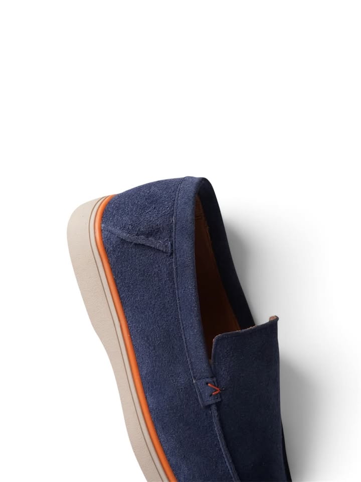 Loafer Velours Velvora | Cuir Naturel