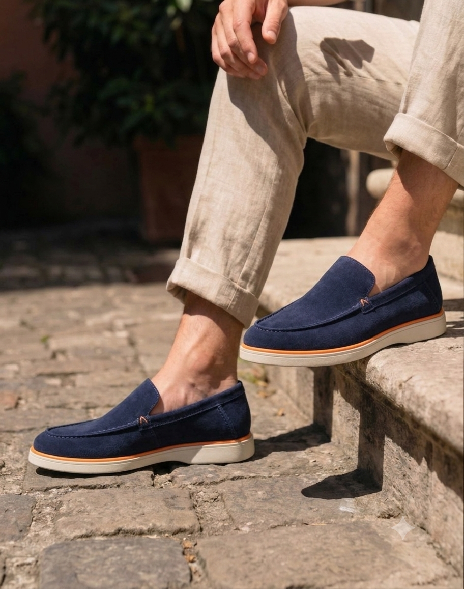 Mocassin VELVORA porté au quotidien