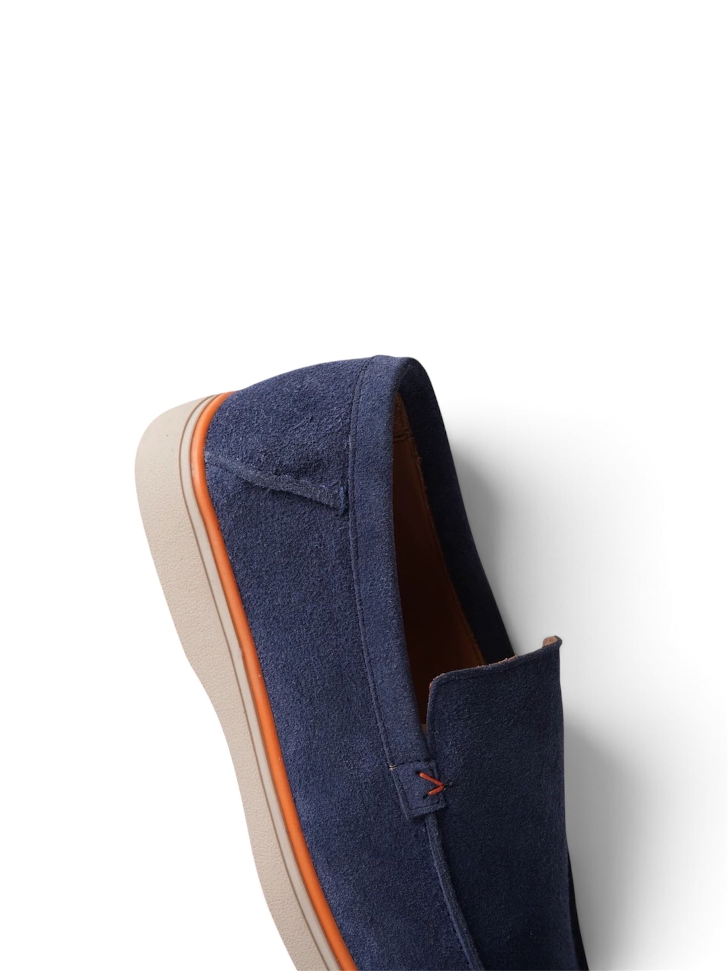 Loafer Velours Bleu Marine VEL VORA | Cuir Naturel